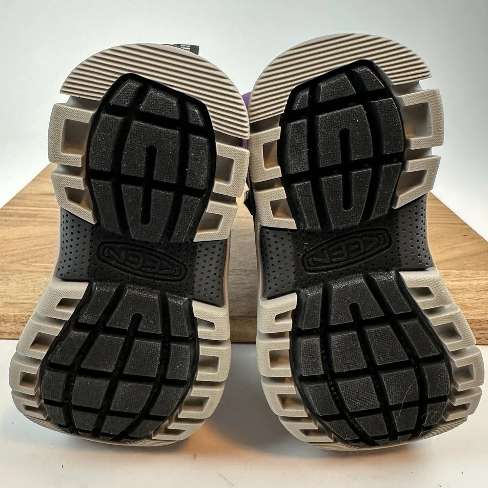 New Little Kids Keen Snow Troll Waterproof Purple Lined‎ Winter Boots Size 8 C